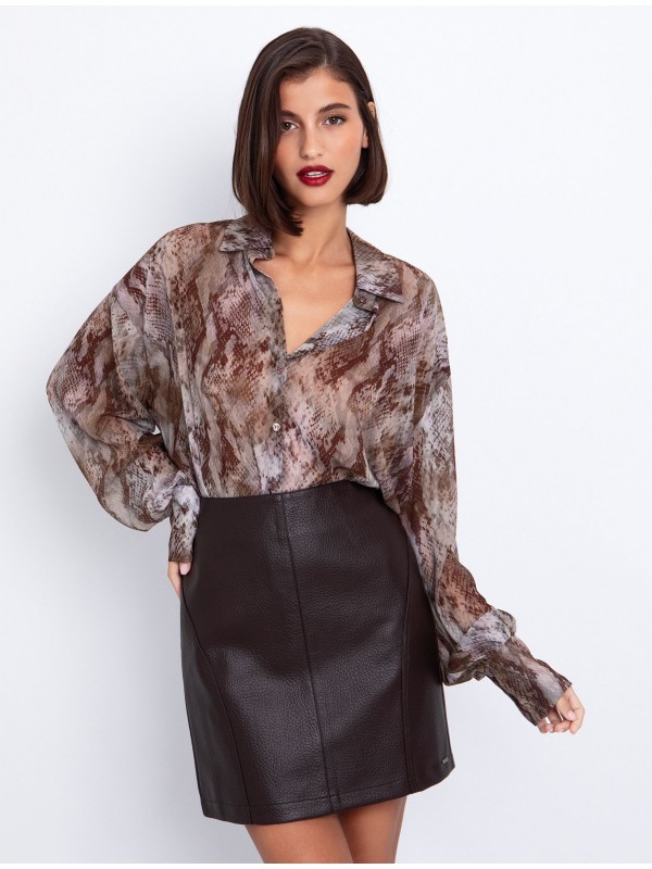 Snake print shirt toi&moi 30-5694-225
