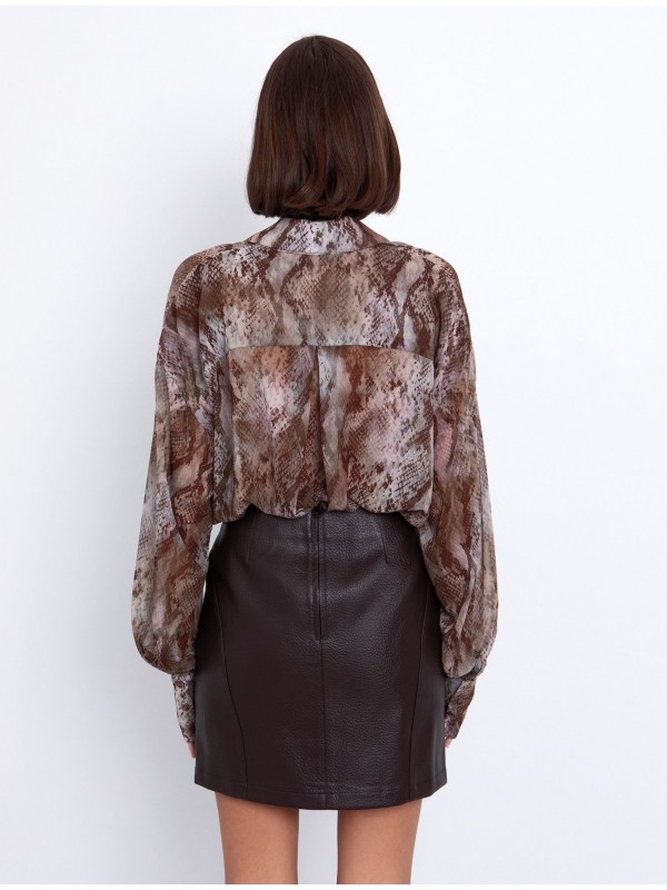 Snake print shirt toi&moi 30-5694-225