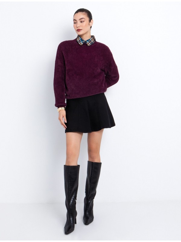 Fluffy one size πουλόβερ toi&moi 70-4919-225