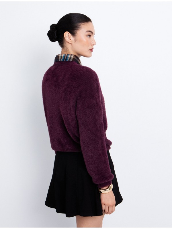 Fluffy one size sweater toi&moi 70-4919-225