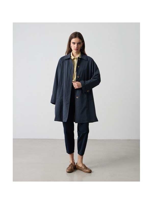 Καπαρντινα oversize με κλασικο γιακα Passager 91001