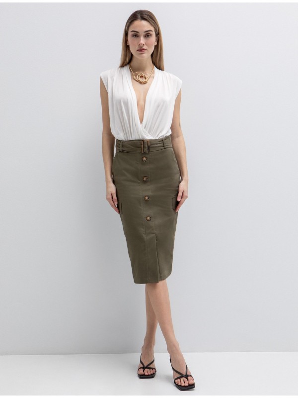 Draped bodysuit toi&moi 80-6718-126