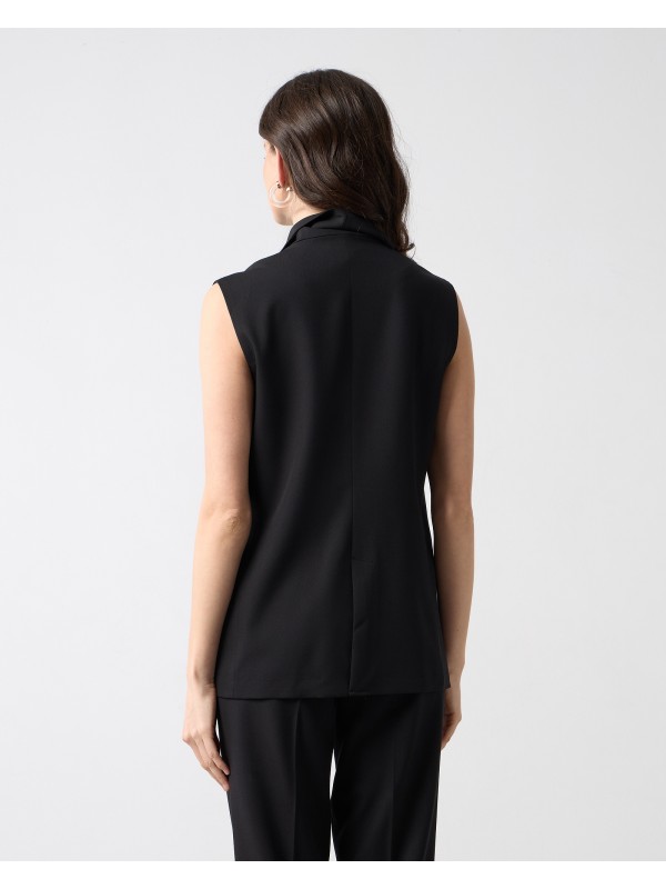 Γιλέκο tailored fit με γιακά Passager 11006