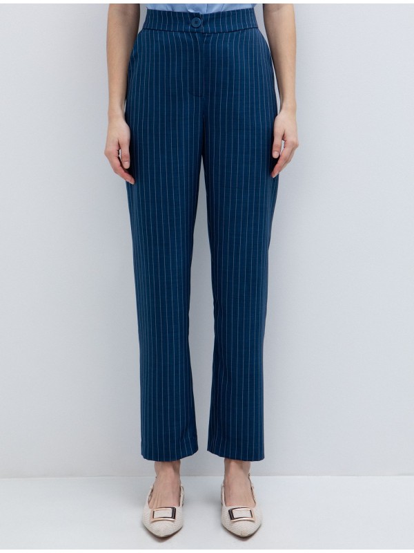 Straight fit striped trousers to&moi 20-5860-126