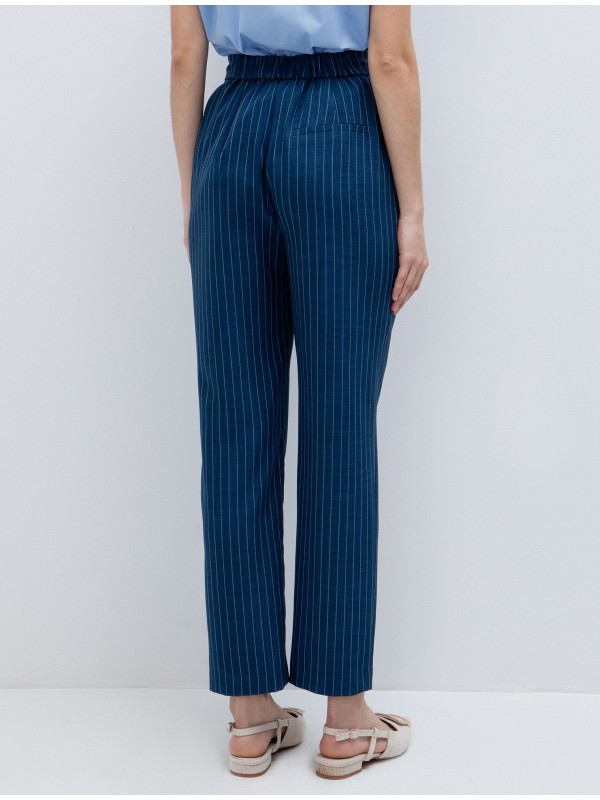 Straight fit striped trousers to&moi 20-5860-126