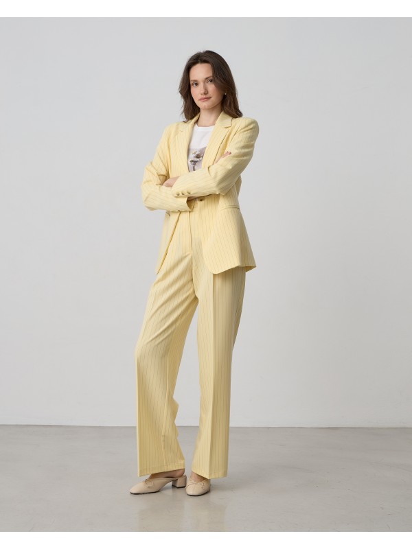 Striped blazer with collar Passager 81025