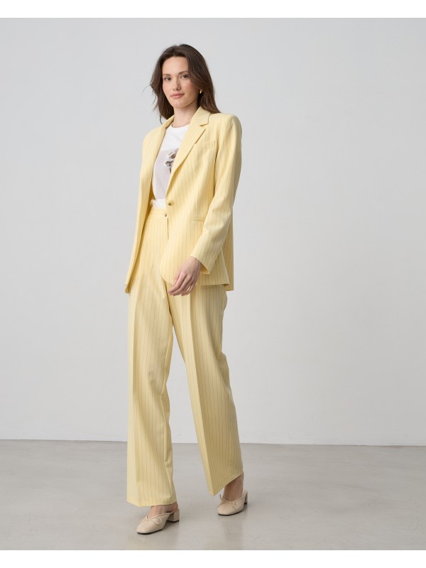 Striped blazer with collar Passager 81025