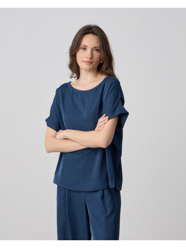 Μπλούζα κοντομάνικη loose Passager 41108