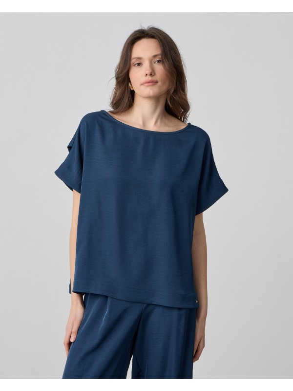 Μπλούζα κοντομάνικη loose Passager 41108