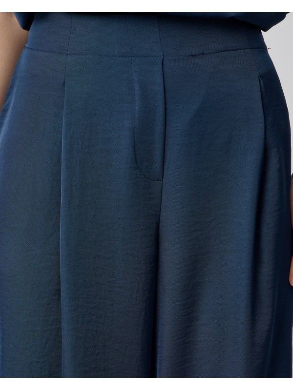 Pleated pants with elastic waist Passagre 21021