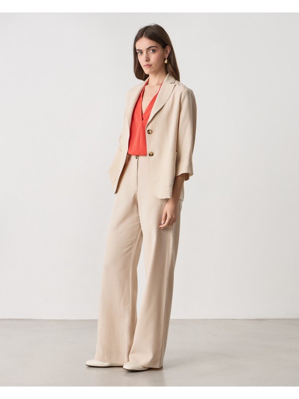 Short jacket with patch pockets Passager 81024