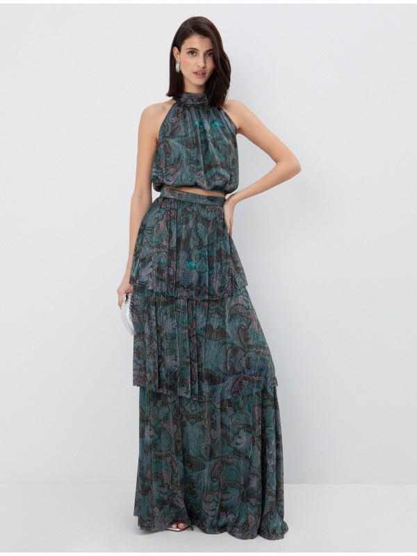 Floral lurex top Toi&moi 30-5814-126